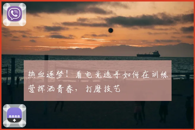 热血逐梦!看电竞选手如何在训练营挥洒青春,打磨技艺