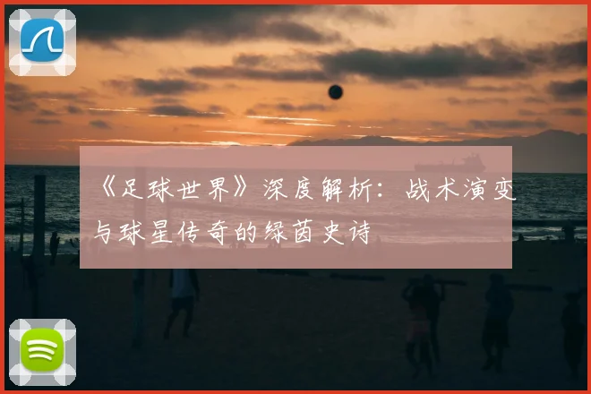 《足球世界》深度解析:战术演变与球星传奇的绿茵史诗